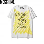 moschino t-shirt size m-3xl stripe yellow